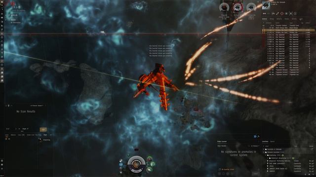 EVE Online - High-DPS Hawk T2 Solo Abyss