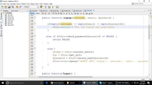 PHP & MySQL Tutorial | Secure Login & Signup (Part 4) смотреть онлайн