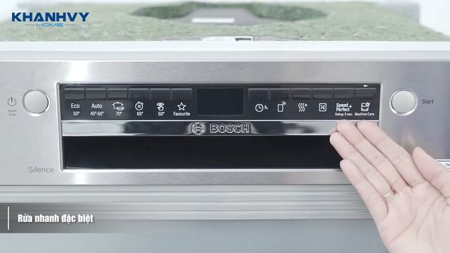 Máy rửa chén Bosch SMI4HVS33E смотреть онлайн