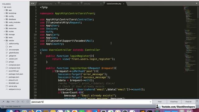 #110 Make E-Commerce Website in Laravel 8 | My Account (III) | Create Countries Table / Select Box смотреть онлайн