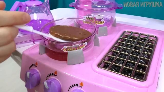 Детская КУХНЯ КАК У МАМЫ с водой, светом и звуком