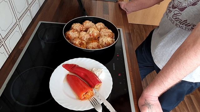 Готовим сами/ Фаршированный перец.  Stuffed Pepper.