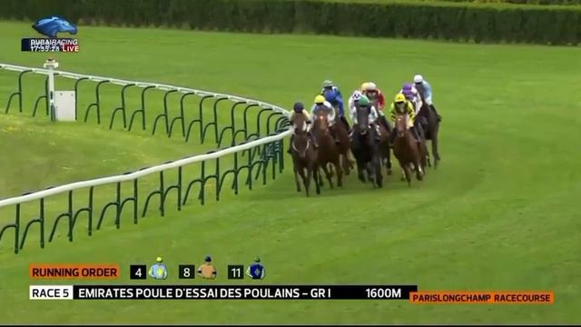 St Mark's Basilica, wins the G1 Emirates Poule d'Essai des Poulains (French 2000 Guineas) смотреть онлайн