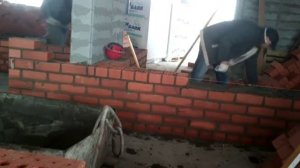 Кирпичная кладка в (кирпич) на 250мм