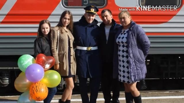 ДМБ 24.10.17 дембель брата))встреча смотреть онлайн