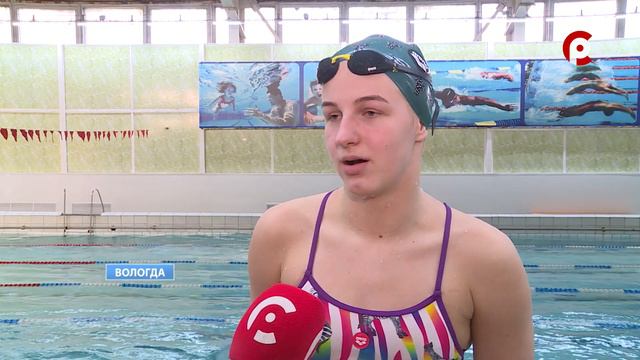Пловчиха Анастасия Маркова - одна из лучших в стране