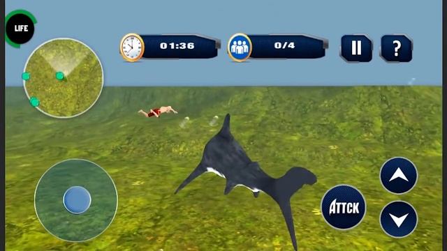 3D Shark Simulator: Survival Game (By Gamez Garage) смотреть онлайн