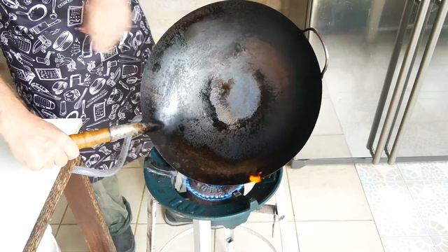 Как правильно обжечь ВОК | Подготовка новой сковороды WOK к работе | повторный запуск вок (Wok) смотреть онлайн