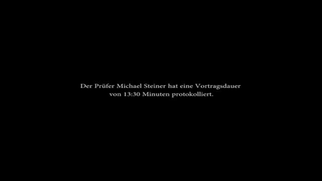 Der Lehrbeauftragte Michael Steiner hat das Protokoll zu meiner mündlichen Prüfung manipuliert. смотреть онлайн