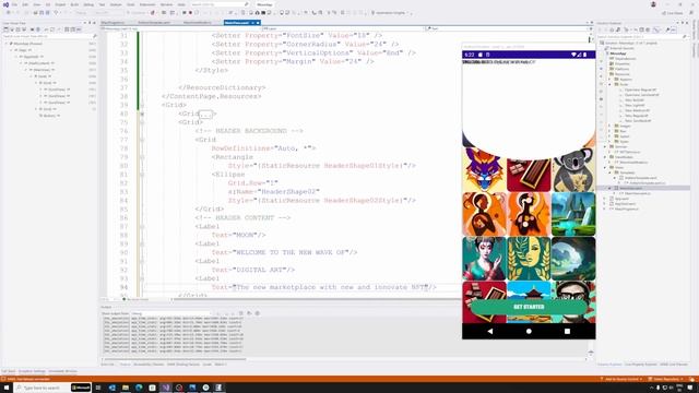 Moon NFT App | .NET MAUI UI Challenge смотреть онлайн
