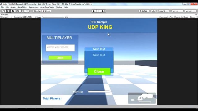 How To Create a Multiplayer Online Application with UDP in Unity (2020) смотреть онлайн
