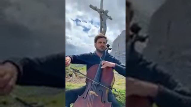 High up in the mountains. Praying for the whole world. | Cover Hauser cello смотреть онлайн