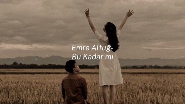 Emre Altuğ - Bu Kadar mı (speed up) смотреть онлайн