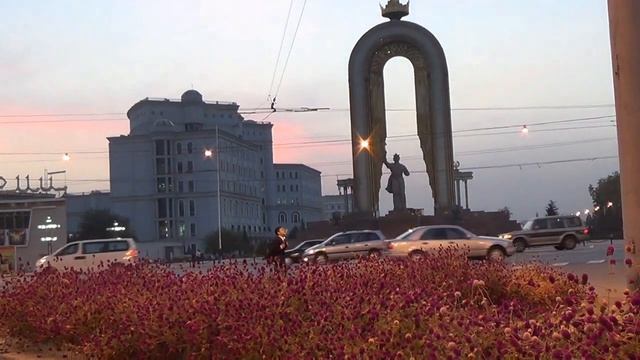 Осень в Душанбе #2 (октябрь 2014), Площадь Сомони, проспект Рудаки, ул.Пушкина, Кинотеатр "Джами" смотреть онлайн