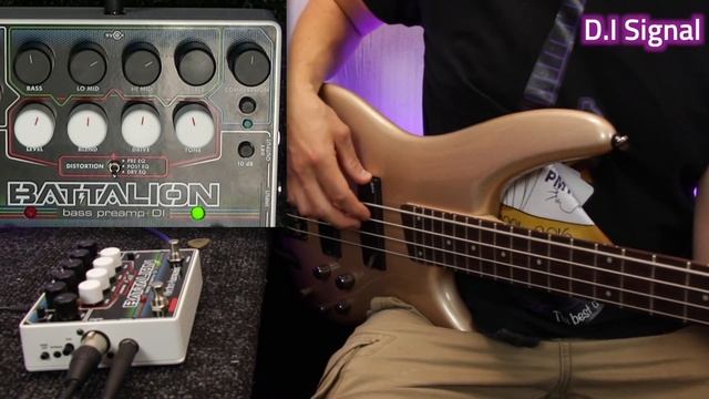 Electro Harmonix Battalion Bass Preamp & DI - Review & Demo