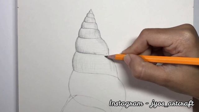 Sketch Challenge Week 33 | Sea Shell Pencil Sketching | Object Drawing смотреть онлайн