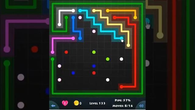 JUMBO PACK LEVEL 133 - FLOW GAME ON FACEBOOK Connect the dots смотреть онлайн