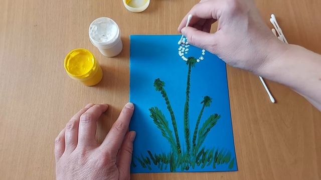 Основы рисования для детей 3-5 лет. Одуванчики. смотреть онлайн