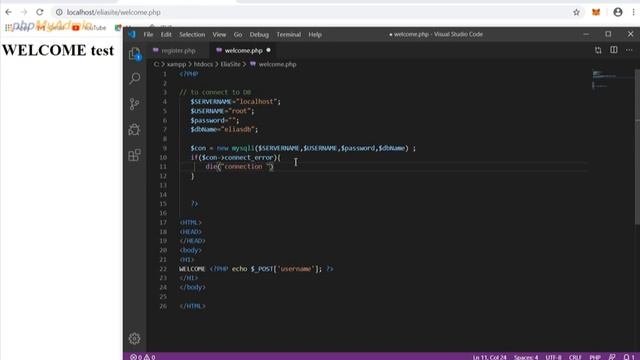 PHP 101 Insert Data from PHP to Database смотреть онлайн