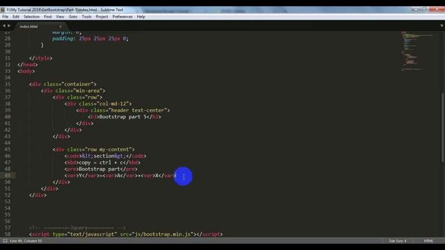 Bootstrap part 5 смотреть онлайн