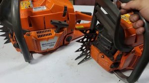 Husqvarna 365 special and 365 Xtorq.  Same model name, totally different saws.