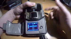 ? Настройки через меню фото-ловушки Suntek HC-900M и их аналоги.