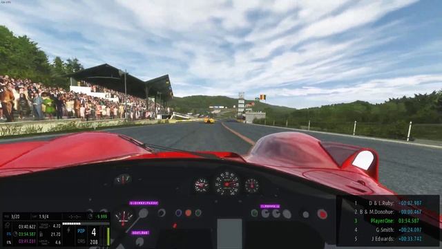 rFactor 2 Ferrari 330 P4 at Historic Spa смотреть онлайн