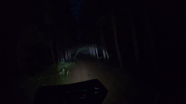 Авантис А 7 по ночному лесу тестирую фары . смотреть онлайн