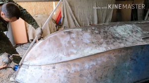 Прогресс 4 замена форштевня (киля), полный обзор!!!