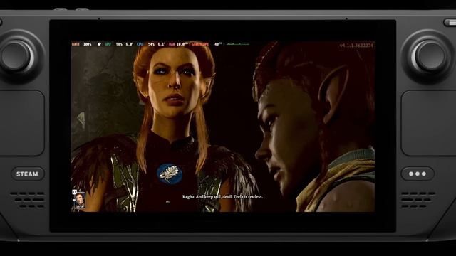 Baldur's Gate 3 on Steam Deck (1.0 release) смотреть онлайн