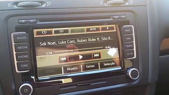 Golf VI Bluetooth 7P6035730M + Voice Control смотреть онлайн