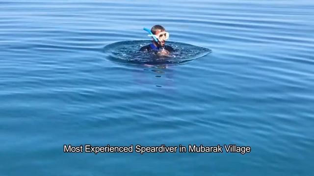 Spearfishing Giant Pink Eared Emperor in the kaio island near gadani ship break 22.11.2020 смотреть онлайн