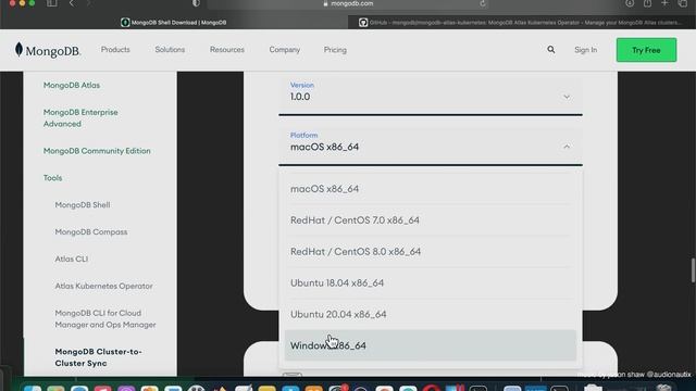 MongoDB Cluster to Cluster Sync MAC OS 2023 смотреть онлайн