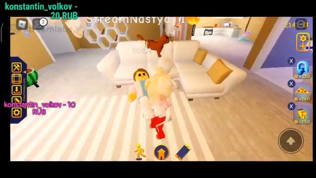 ?Стример Настя ИГРЫВ РОБЛОКС смотреть онлайн