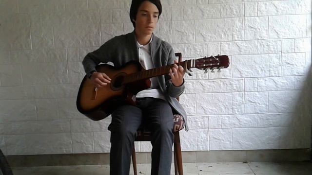 Andantino by Matteo Carcassi (simple version) Classical piece in Grade 2 смотреть онлайн