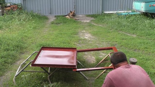 Покраска двери своими руками