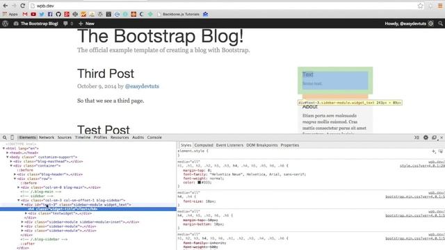 Bootstrap Blog - 9 смотреть онлайн