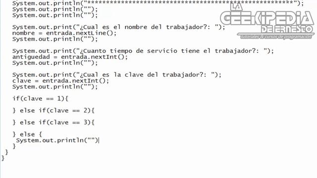 Curso Java desde cero #10 | Sistema de control vacacional смотреть онлайн