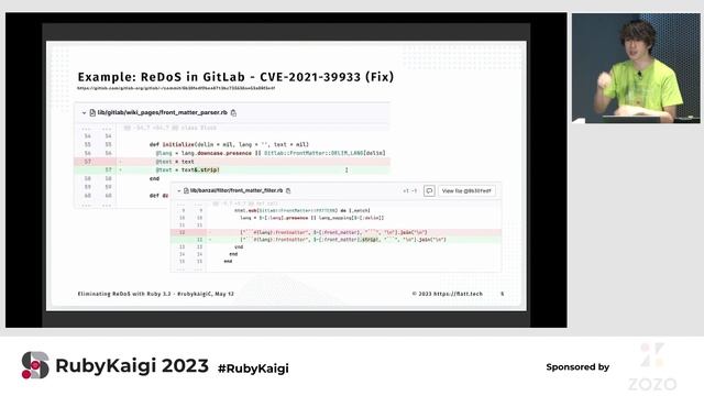 [JA] Eliminating ReDoS with Ruby 3.2 / Takashi Yoneuchi @lmt_swallow смотреть онлайн