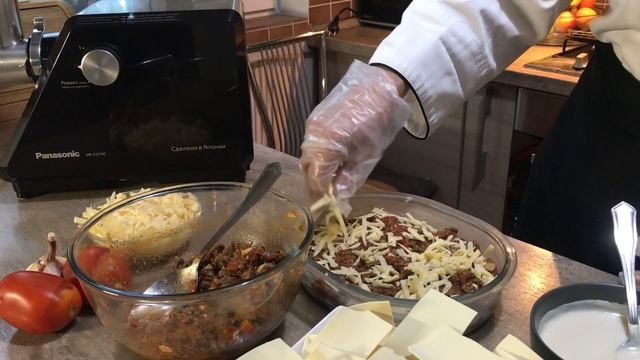 Как приготовить лазанью в паровой конвекционной печи Панасоник. смотреть онлайн