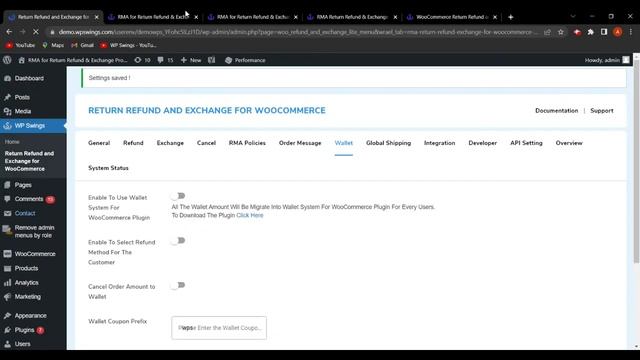 Demo video on RMA Return Refund and Exchange for WooCommerce Pro: Part 4: Wallet [Version 2023] смотреть онлайн