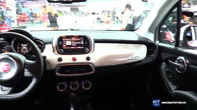 2017 Fiat 500X - Exterior and Interior Walkaround - 2016 LA Auto Show смотреть онлайн