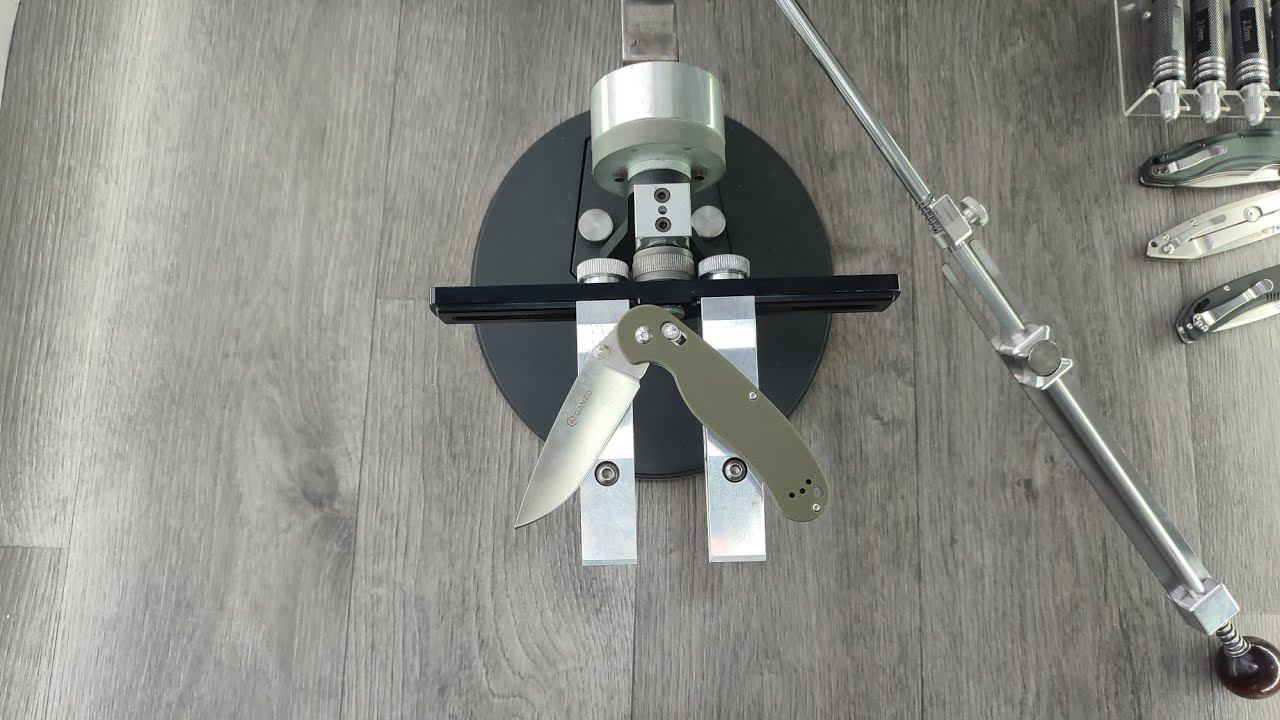 Заточка складного ножа Ganzo G727M, сталь 440с. Возврат механики и выводы по всем ножам. смотреть онлайн