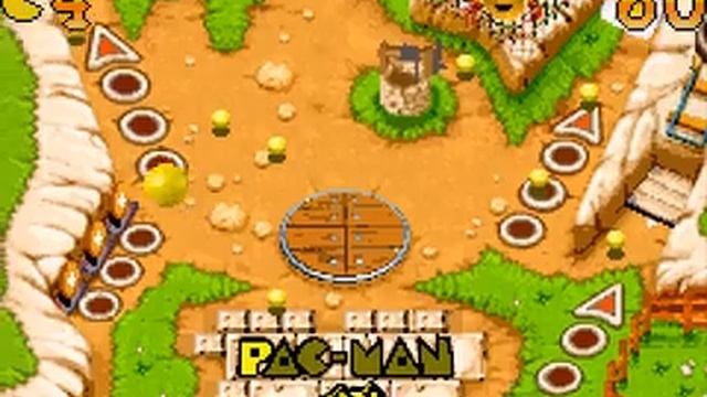 [Game Boy Advance] Pac-Man Pinball Advance смотреть онлайн
