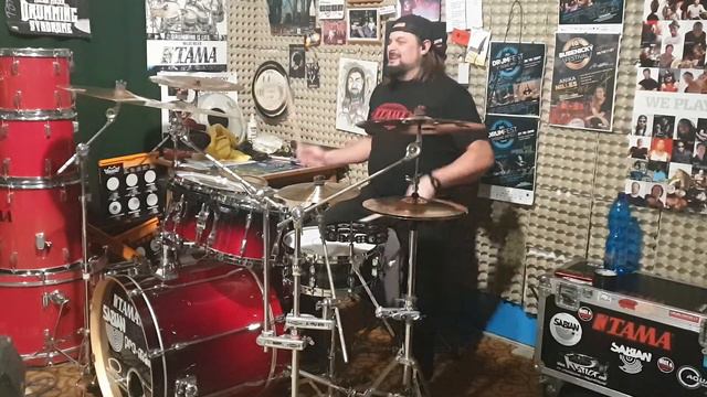 Aerosmith-Crazy drum cover by Pete смотреть онлайн