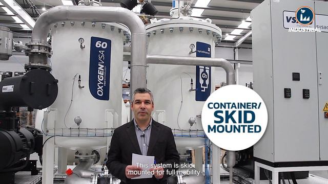 SYSADVANCE | Skid Mounted VSA Oxygen Generator @ Spain