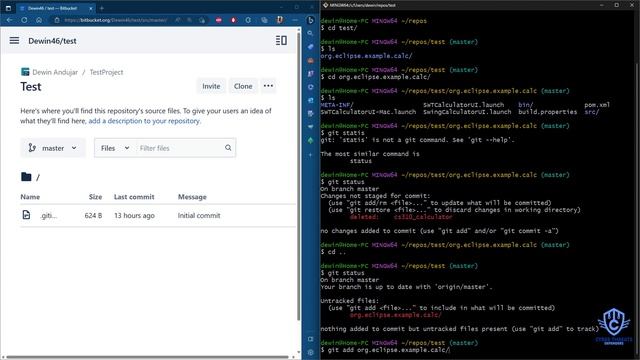 How to upload files from your local to remote repository using Git | Step-by-step | смотреть онлайн