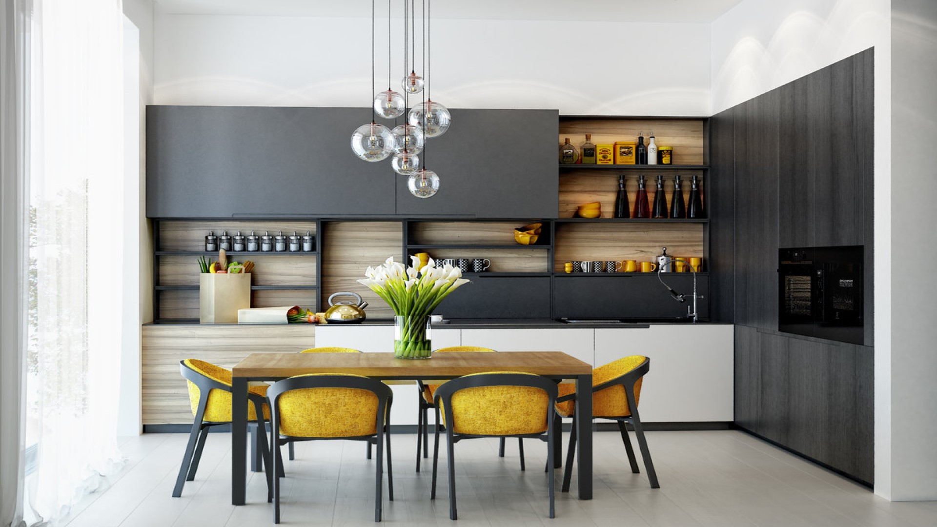 кухня дизайн кухни в современном стиле #1 смотреть онлайн