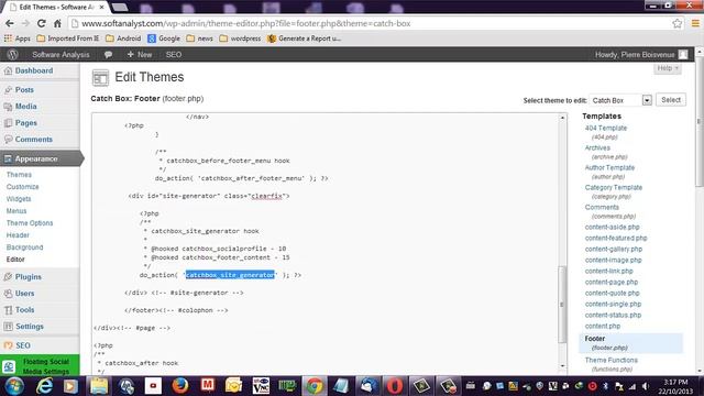 wp footer смотреть онлайн