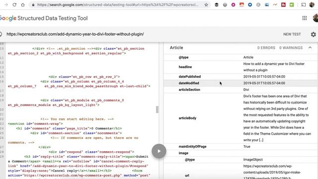Divi Structured Data Plugin смотреть онлайн
